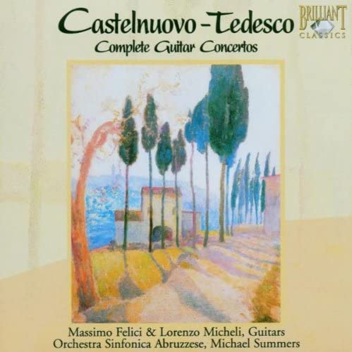 

CD CASTELNUOVO-TEDESCO - Complete Guitar Concertos Non Japan Classical Used