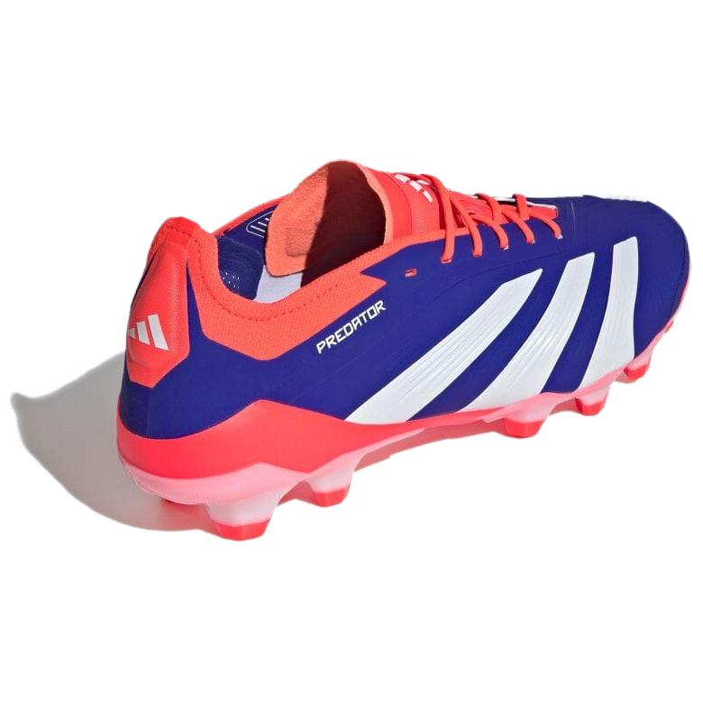 Adidas Predator Elite Low Trendy Comfortable AG HG Artificial Grass Non-Slip Durable Soccer Shoes Men Soccer Shoes Blue White IH5921