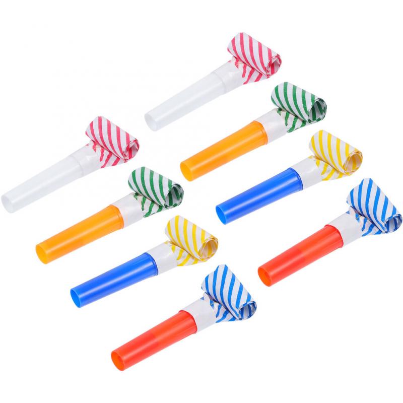 50pcs Whistle Toys Child Noisemakers Blowouts Whistles Party Blower