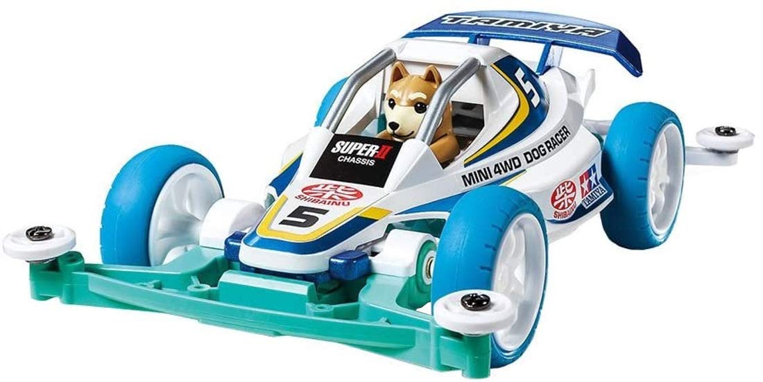 

Tamiya Racer Mini 4WD Series 86 Dog Super II Chassis 18086 No. белый