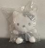 [USED] Korea Limited Edition Sanrio Silver Hello Kitty Plush Keyring (Small)