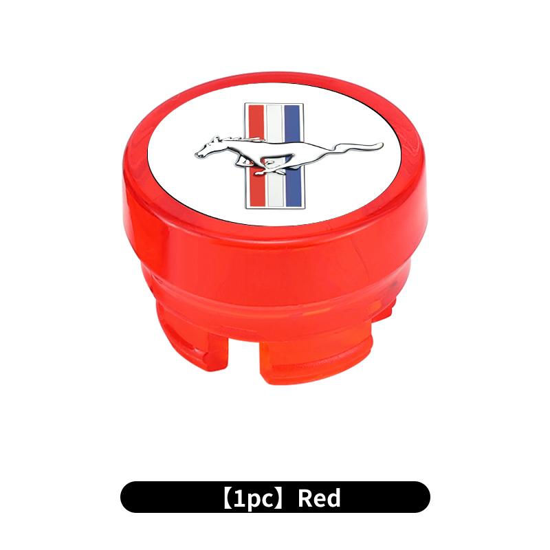 For Ford 1/2PCS Car Logo Cigarette Lighter Dust Plug Button Socket Protective Cover Escort KA Flex Everest KA Expedition Falcon APQ1