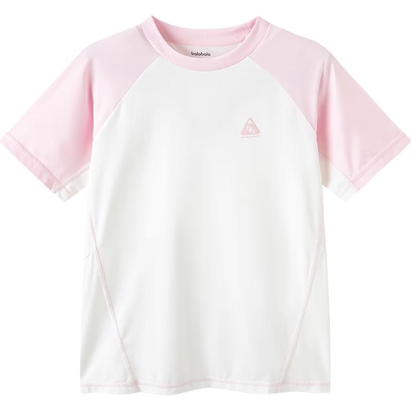 Balabala Kids Quick-Dry Colorblock Short Sleeve T-Shirt