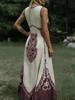 Celtic Renaissance V-neck Sleeveless Summer Dress 2026 - Women's Cross-border Style
