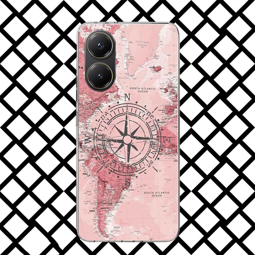 World Map Travel Plans Phone Case for Xiaomi Poco F7 Ultra X7 X6 X5 Pro X4 Gt M8 M7 Redmi 15 15C 13 13C 12 12C Soft Cover Fundas