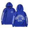 Powerhouse Gym Logo Grafikdruck Hoodie Herren Damen Gothic Rock Übergroß Geek Fitness Sweatshirt Mann Lässig Langarm Pullover