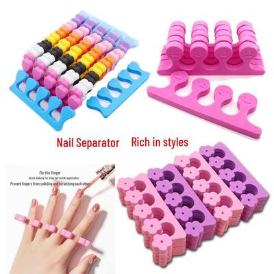 Nail Art EVA Schwamm Zehentrenner