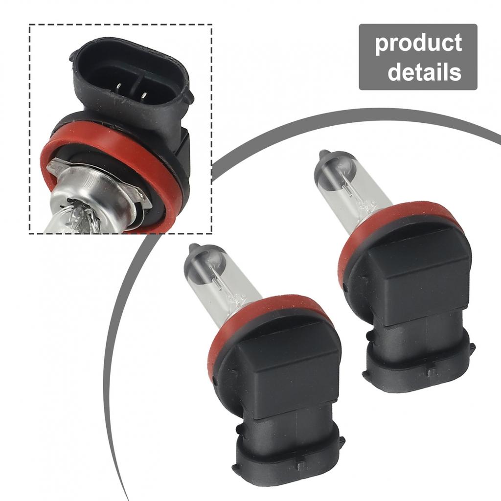 Brand New Truck Halogen Bulbs Light White 2pcs 55W