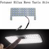 LED 6000K Car Interior Reading Lights Rear Dome Light for Toyota C-HR Prius Hiace RAV4 Reiz Mark X Yaris Vios