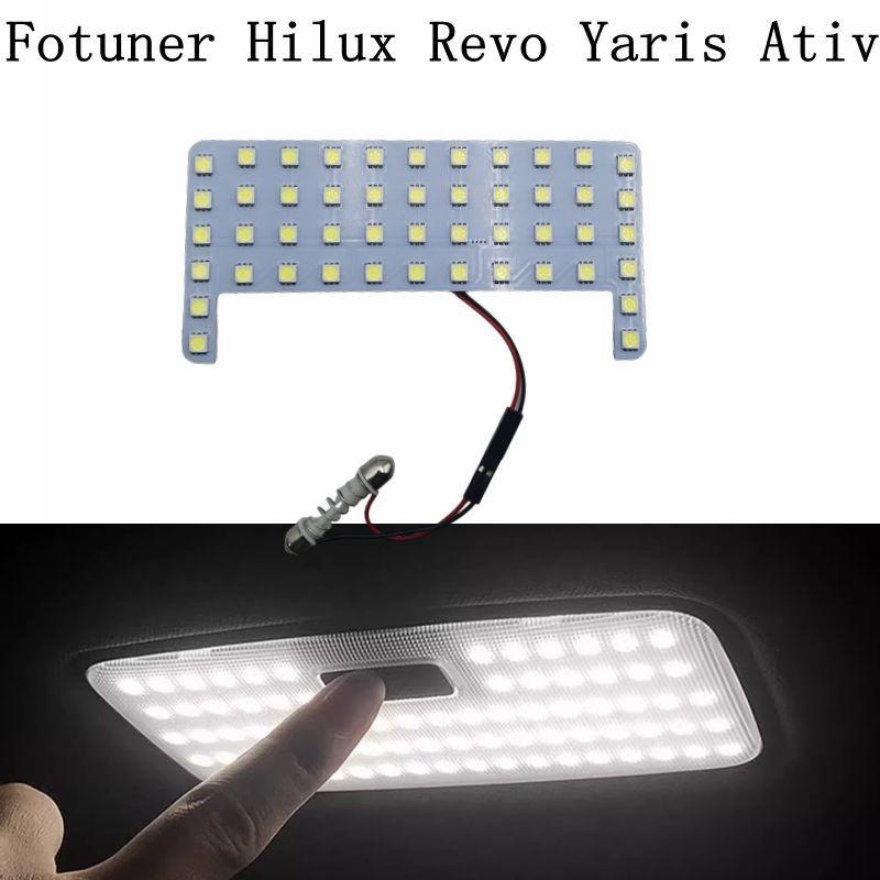 LED 6000K Car Interior Reading Lights Rear Dome Light for Toyota C-HR Prius Hiace RAV4 Reiz Mark X Yaris Vios