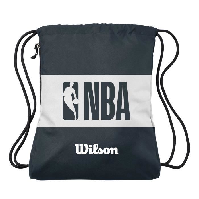 

Sac de sport - WILSON - Sac à ficelles NBA - Bleu marine/blanc - Taille unique - Robuste сірий