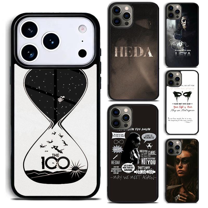Lexa Heda EYE The 100 Phone Case for iPhone 17 16 15 Pro Max Air 14 13 12 11 Plus Shockproof Capa Cover