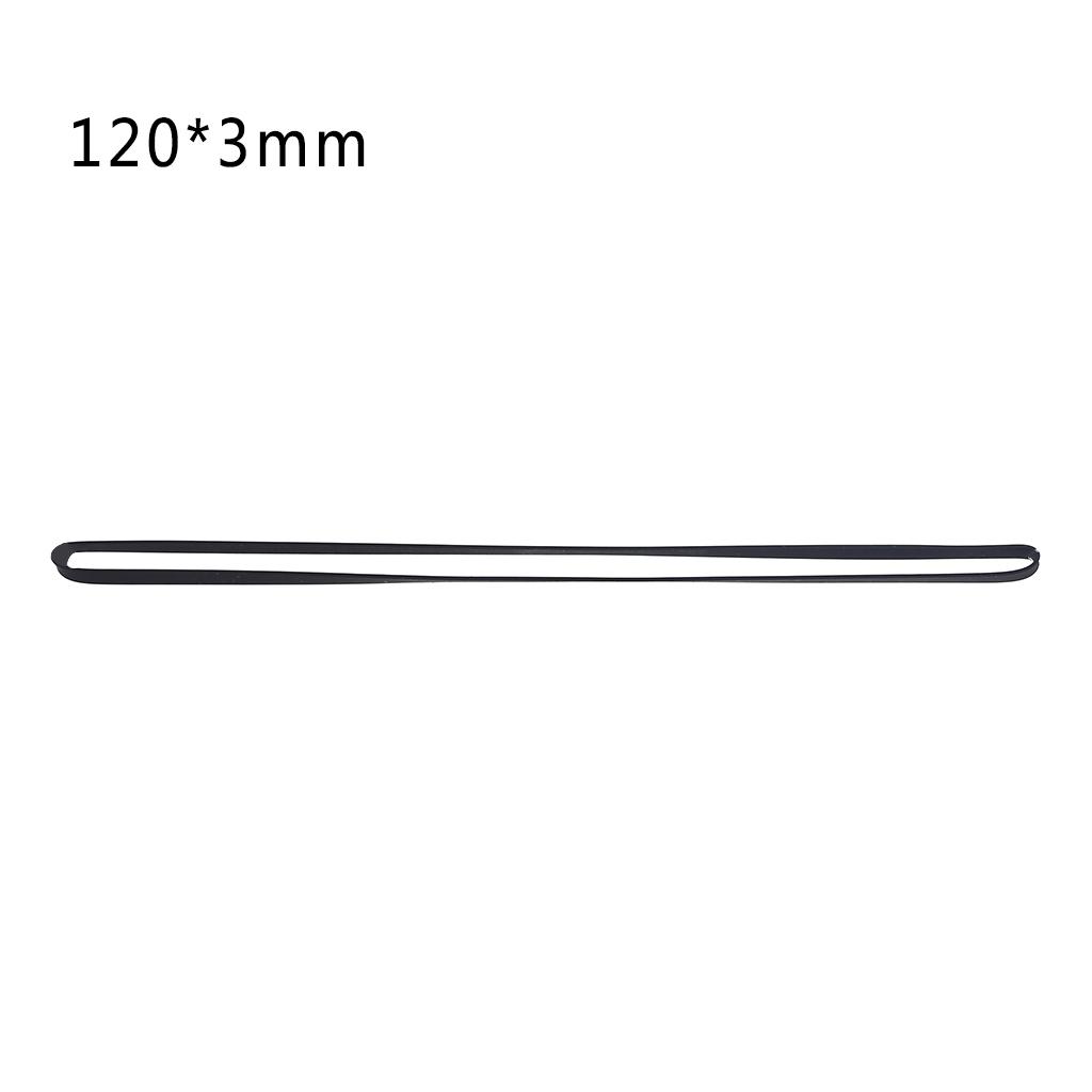 Flat Drive Belt Turntable Rubber Belt for LP Vinyl Record Player Phono 3mm Wide Flat Drive Belt Rubber Belt