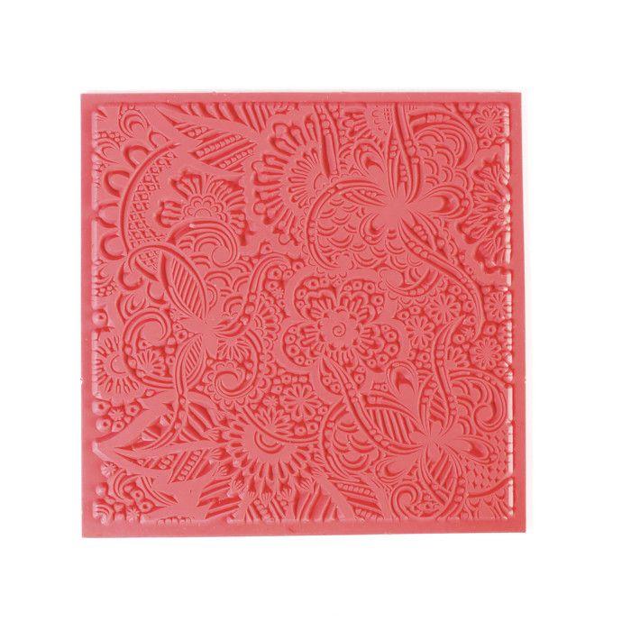 Tapis de Texture pour la Fimo Floral n°2