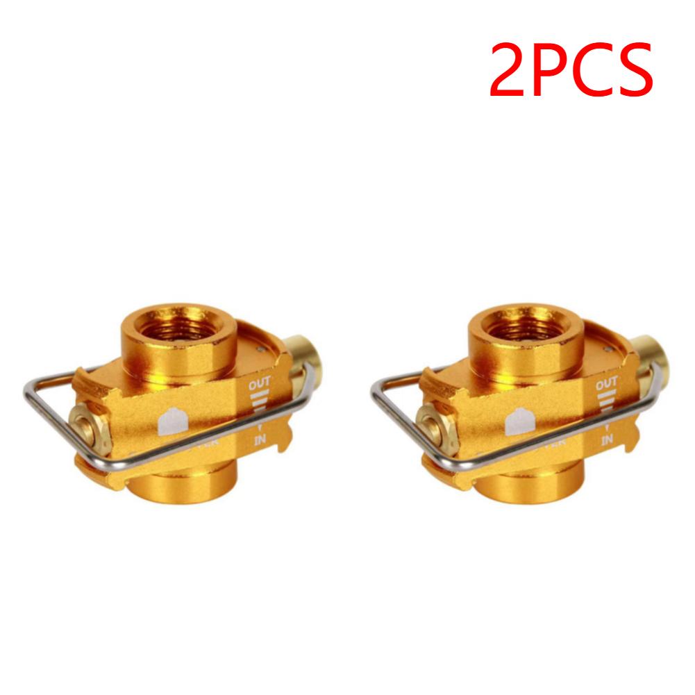 Gas Saver Plus Gas Burner Adapter Camping Gas Adaptor Valve Aluminum Alloy Convertor Shifter Refill Flat Tank Conversion Adapter