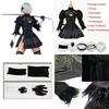 Elegante e Autentico Costume Cosplay Completo 2b Yorha No.2 di Nier Automata