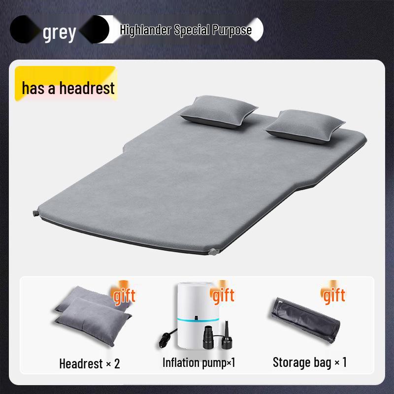 Toyota Highlander Rear Seat Inflatable Mattress Pad for Car Sleeping