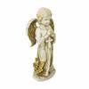 Praying Pose Resin Praying Angel Figurine Solar Powered Memorial Angel  Porch Decoration