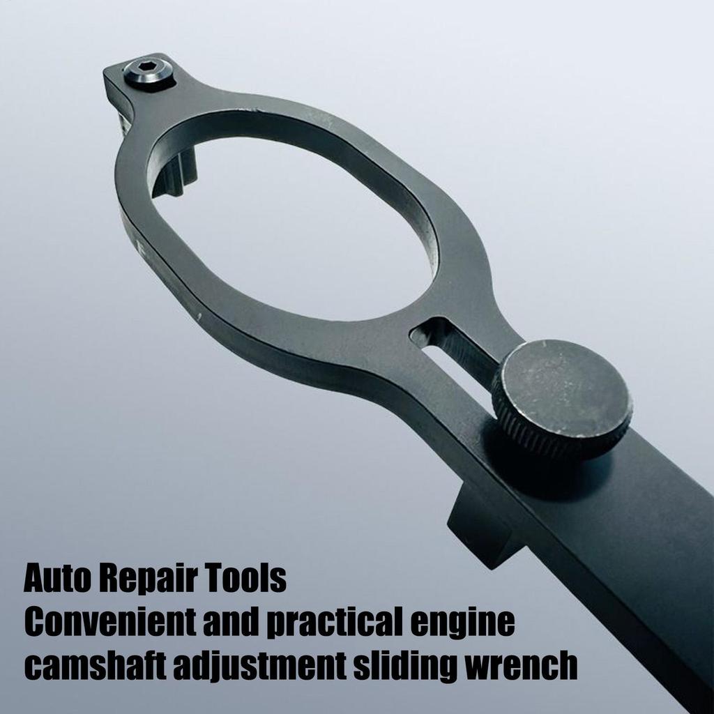 Adjustable Camshaft Pulley Wrench Tool, Professional Pulley Holder for Engine Maintenance, Automotive Repair Tool for Car Truck