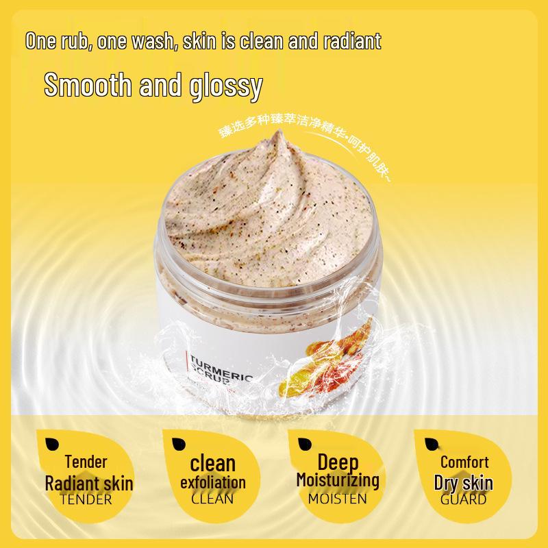 Turmeric Facial Care Set: Brightening Serum, Hydrating Cream & Cleansing Mud Mask