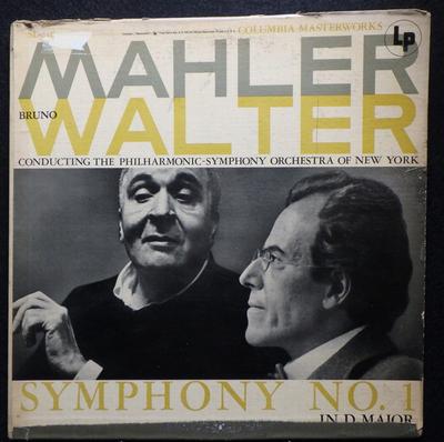 LP Schallplatte MAHLER, BRUNO WALTER, THE PHILHARMO - Symphonie Nr.. 1 In D-Dur SL218 COLUMBIA MASTER - US Klassisch Gebraucht