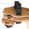 Breathable Finger Sports Palms Protectors Grip Pad For Fitness Training Cowhides Leather Construction Light Support