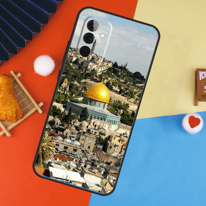 Jerusalem Dome of the Rock Case For Samsung Galaxy A14 A34 A54 A55 A35 A15 A73 A53 A33 A23 A13 A12 A32 A52 A51 Cover