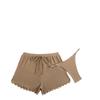 European and American Trendy Solid Color Halter Bikini Set (Three-Piece) - Sexy and Fashionable 2025