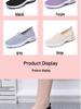 Women's Breathable Outdoor Casual Spring Shoes - Comfortable for Middle-aged and Elderly