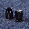 For VOLKSWAGEN 4pcs Car Wheel Tire Valve Caps Aluminum Airtight Covers Badge Emblem for VW Volkswagen Golf Polo Passat Tiguan To
