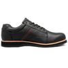 Edwin Waterproof Casual Leather Retro Classic Round Size Men's Shoes, Sneakers, Lightweight, Wingtip, Style, Waxed, Laces, Black, 28.0 (edm4208u)