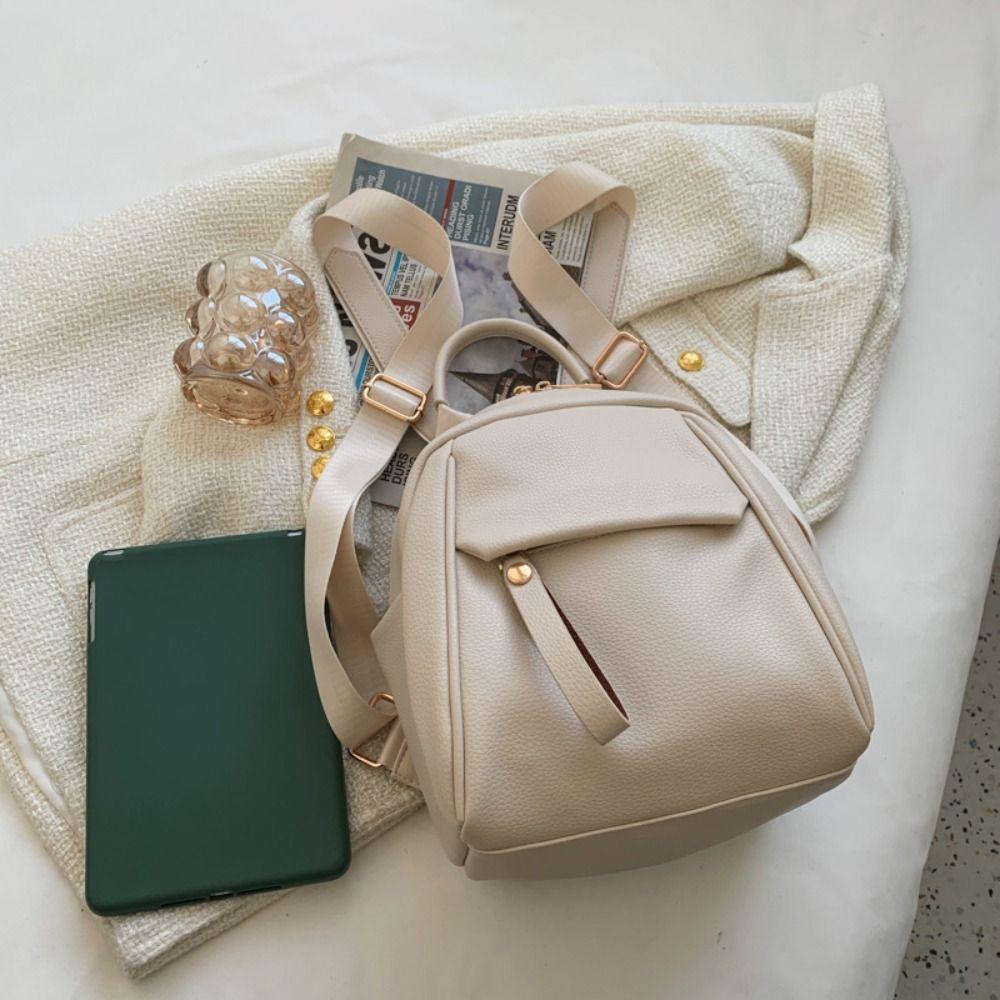 Soft Women Backpack Multifunction Casual Handbag Lightweight Travel Bags  Students