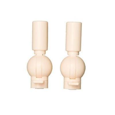 Obitsu Körper 50cm Knöchel 501 Neues Modell (INJ) Links und Rechts Set Weiß