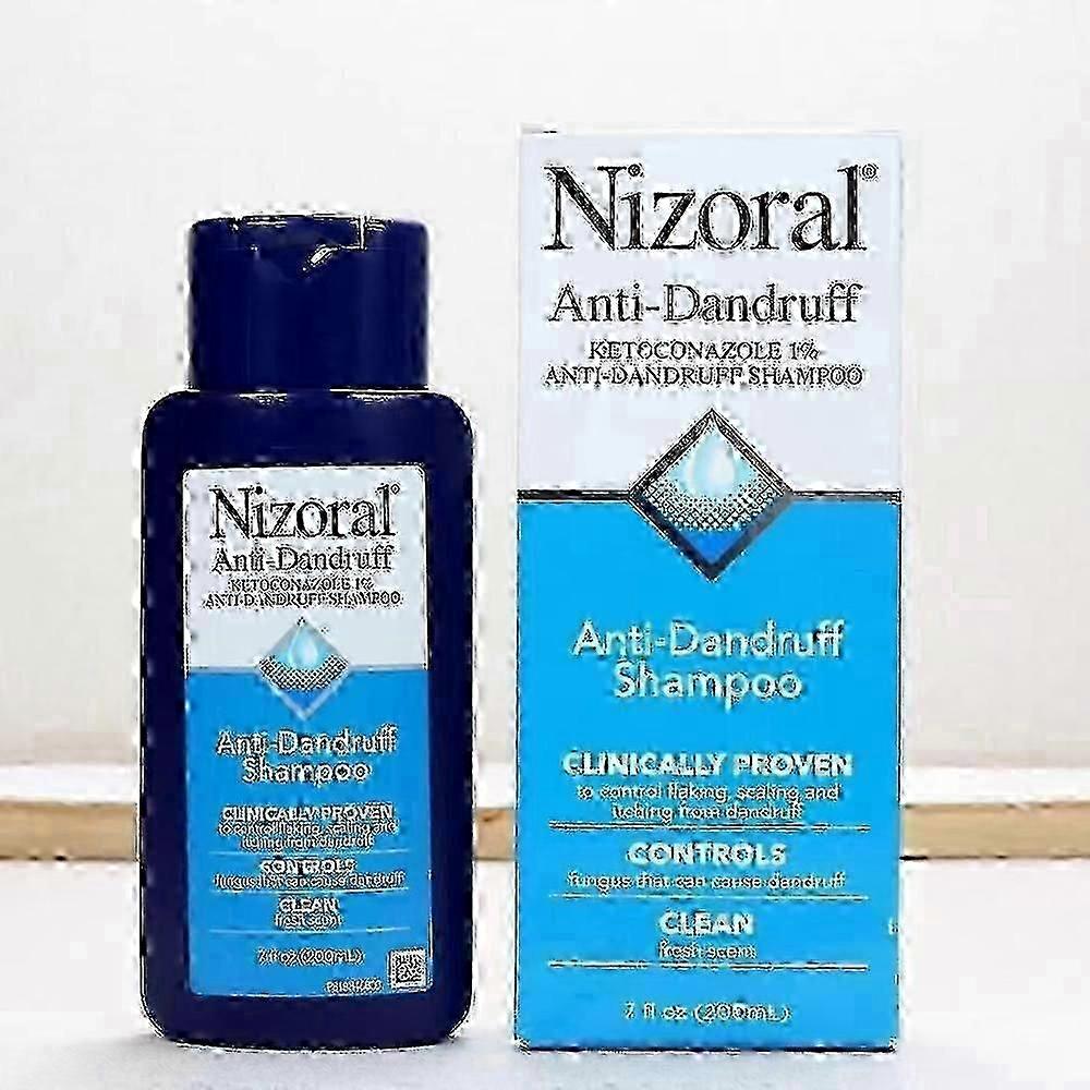 Anti-Dandruff Shampoo 7 Fl Oz, Fresh Scent, Nourishing, Scalp Blood Circulation