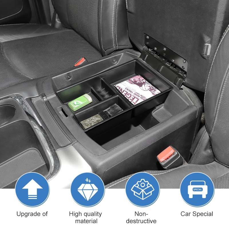 Fit For Dodge RAM 1500 2009-2018 Armrest Box Storage Box Organizer Container Stowing Tidying Accessories