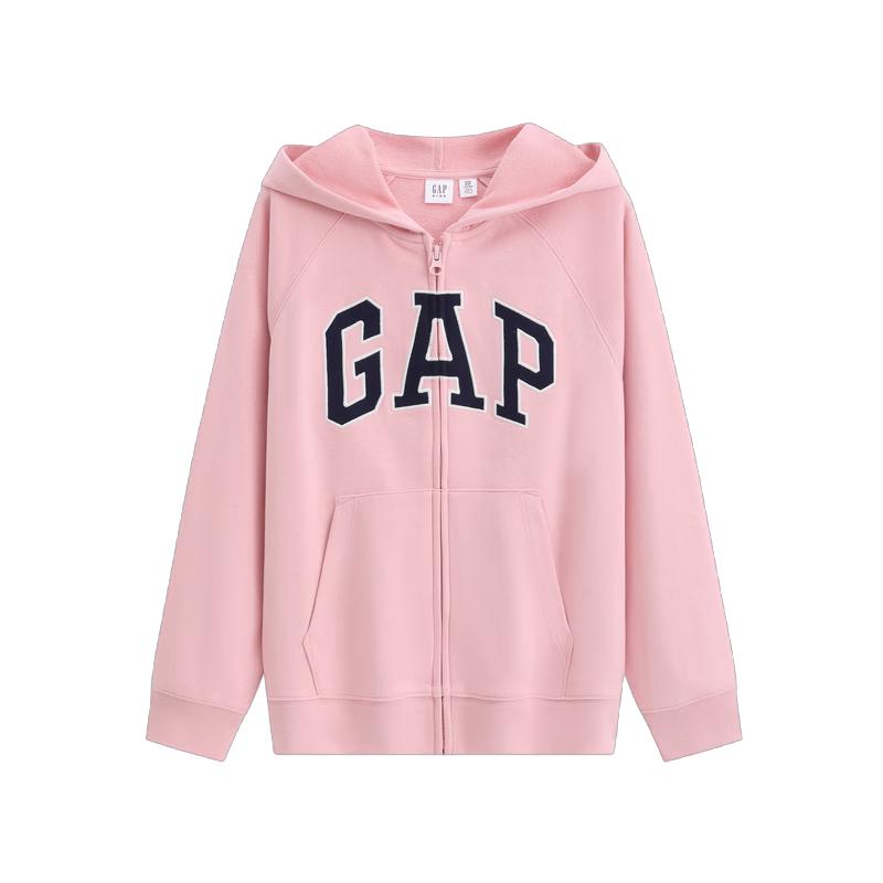 Gap Girls' 2026 Spring Logo French Terry Loose Hoodie