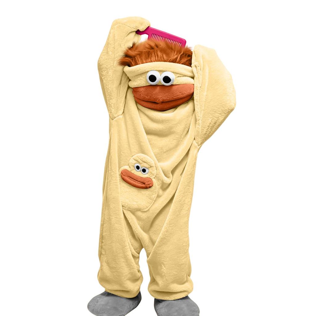 Pijama Fofo Divertido de Uma Peça para Crianças Roupa de Dormir Roupa de Casa para Crianças