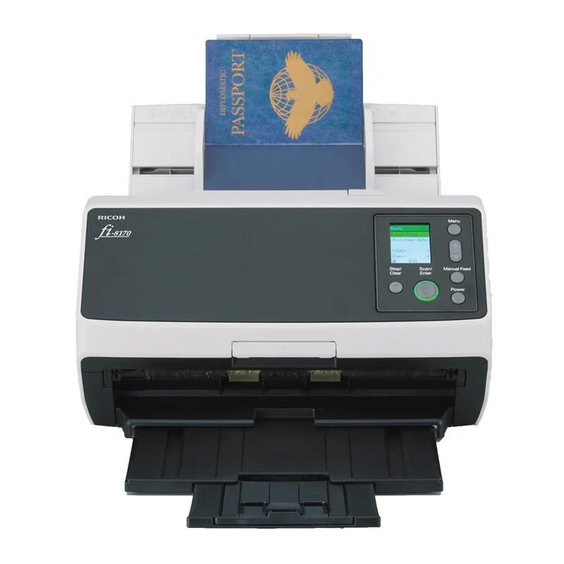 Ricoh fi-8170 A4 Color Duplex Document Scanner CN plug (adapter included)