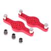 6/8/10mm Alloy Vertical Hole Jig Wood Dowel Hole Drilling Guide Jig Drill Bit Kit Woodworking Drilling Locator Hole Puncher