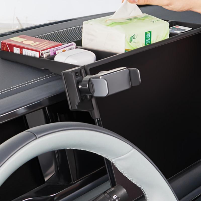 For BYD Equation Leopard 5 Storage Box Behind Center Screen Base Carrying Case Conversion Kit Interior Refit Parts Accessories