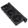 Aquarium-Kühlventilator 2 Geschwindigkeiten Einstellbarer Winkel 3 Köpfe Aquarienventilatoren für Pflanzen-Garnelen-Becken