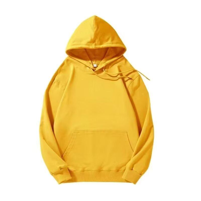 Women's 2024 Autumn/Winter Korean Style Loose Plus Velvet Hooded Sweatshirt