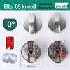 Universal Metal Ignition Knob for Gas, Coal, and Liquefied Gas Tabletop Stoves