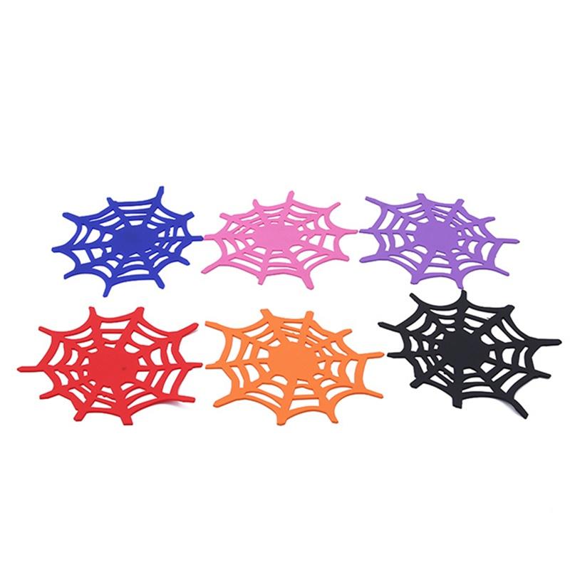 Spider Web Shape Car Anti Slip Pad Phone Holder Mat Non Slip Sticky Mat Key Sunglasses Coin Mat