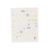 Sweet Small Fresh Flower Nail Art Sticker Summer Spring Self-Adhesive Nail Decals for Nails Decoration