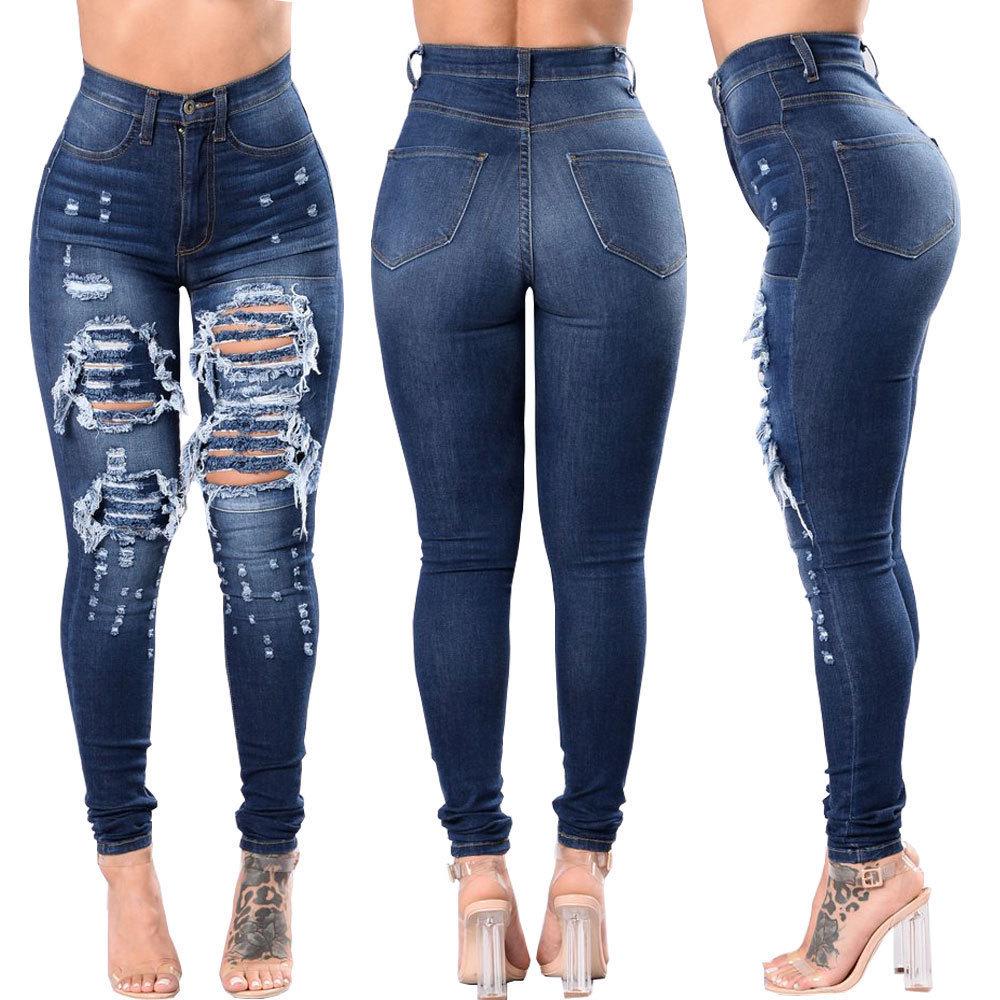 

Women s Ripped Skinny Jeans Medium