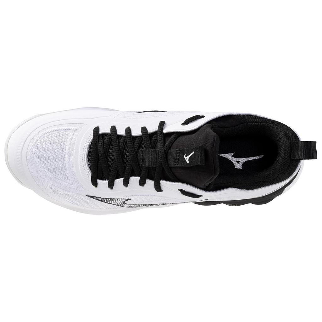 Mizuno Wave Luminous 3 Comfortable Non-Slip Durable Low-Top Training Shoes Men sneaker White Black V1GA242051