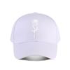 Minimalist Line Art Rose Vinyl Decal Baseball Cap Fashion Unisex Sunhat Womens Outdoor Sports Snapback Cap
