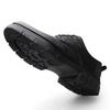 Cow Leather Autumn Platform Shoes for Men Fashion Casual New Designer Derby Shoes Male Low Top Work Ankle Boots Men
