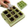 9 Cells Reusable Germination Kit Detachable Plant Germination Trays Extra-Thick for Indoor Outdoor Gardening Transplanting